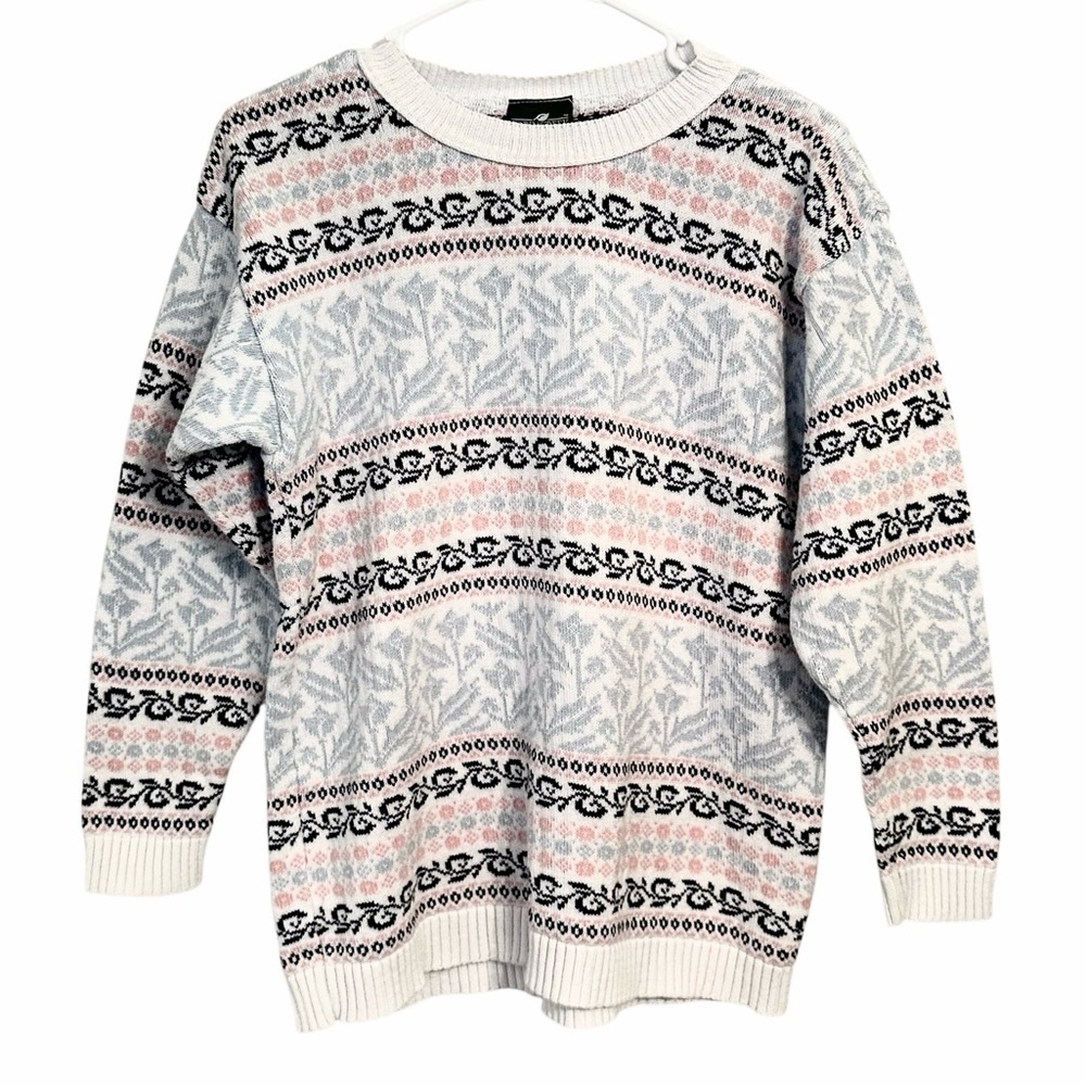 Vintage Fair Isle Sweater XS - Picture 2 of 7